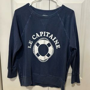 J. Crew light weight crew sweatshirt